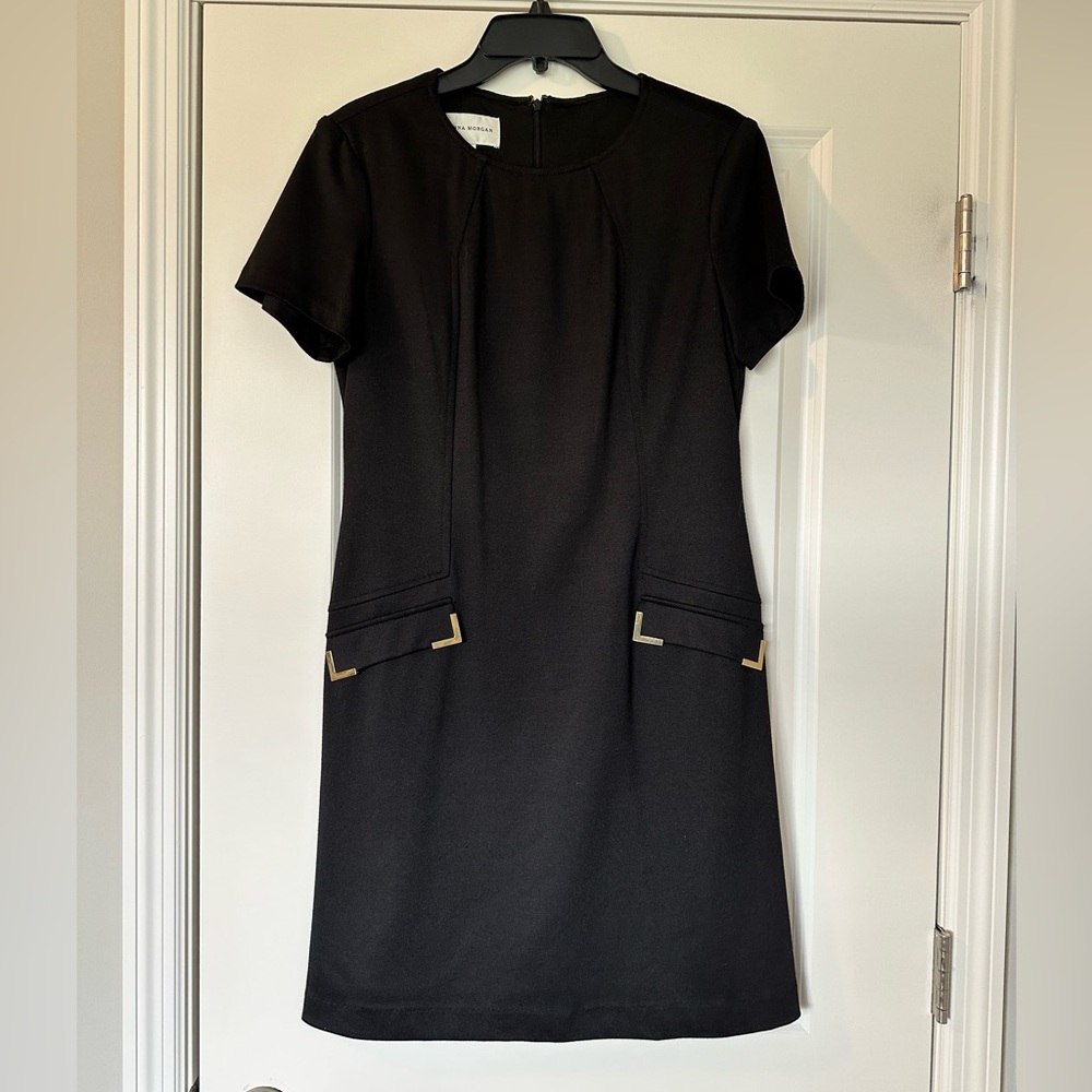 Donna Morgan Sheath Short Sleeve Knee Length Dress size 8